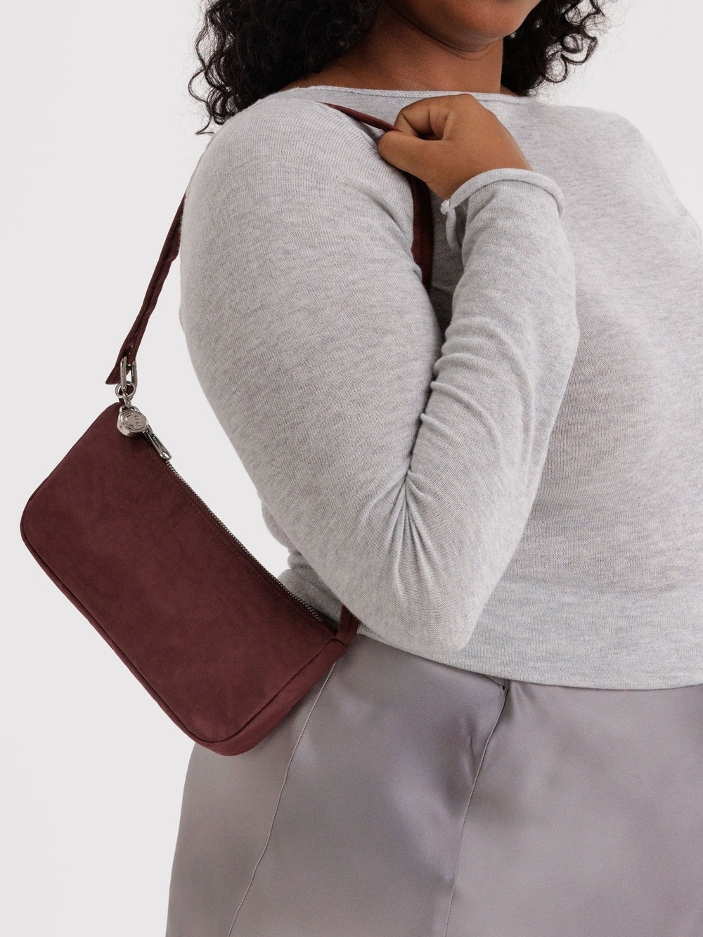 BAGGU🔹Pouchette in Mahogany